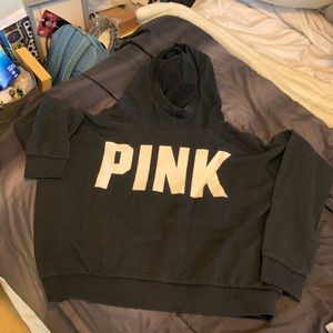 Victoria’s Secret “Pink” black hoodie